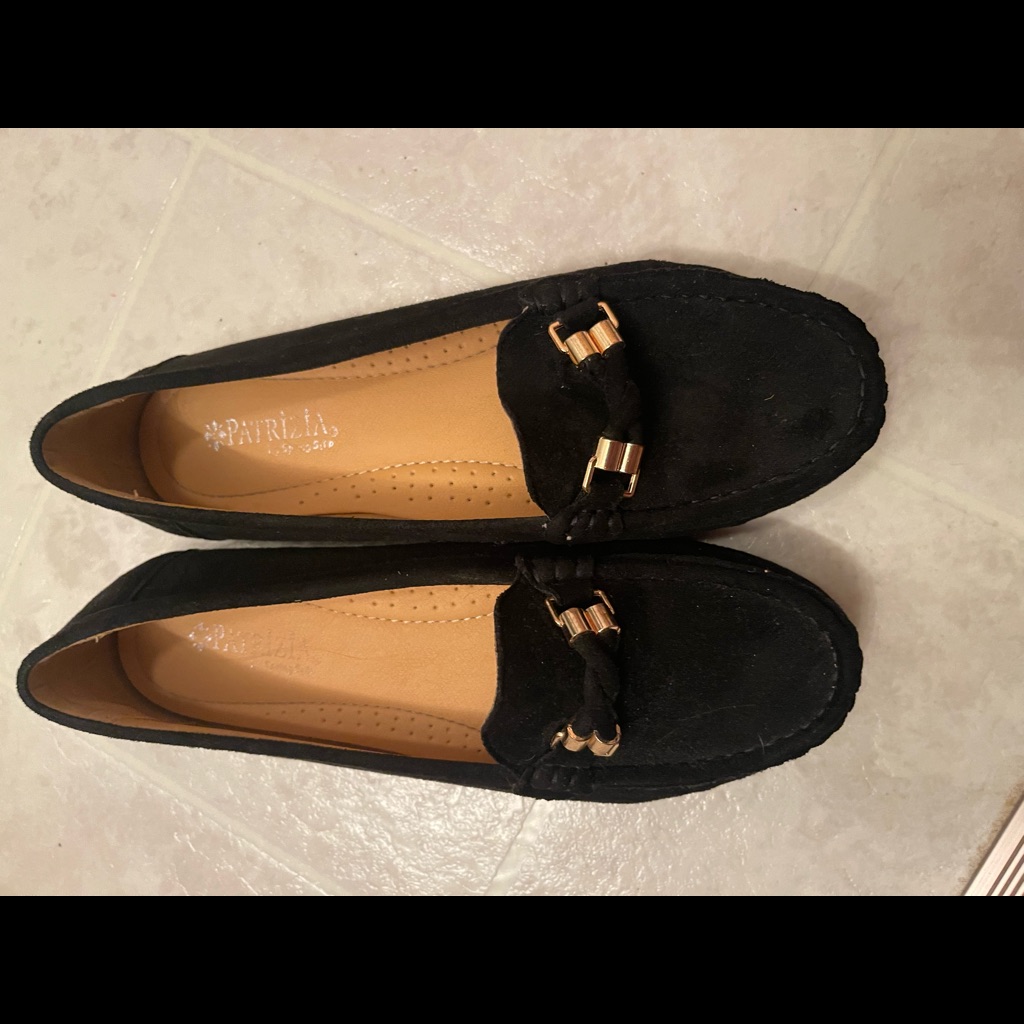 Brand New Black Loafers Size 38